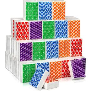 Therwen 20 Pack Pocket Tissues Travel Packs Bulk 200 Sheet Mini Pocket Tissues Travel Size Bulk 3 Ply Small Facial Individual Size (Multicolor Pattern) in Kuwait