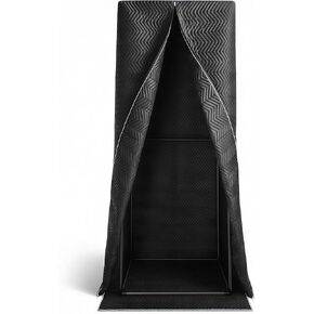 حجرة صوتية محمولة - استوديو تسجيل خالٍ من الصدى بزاوية 720 درجة قابل للفصل. التقط صوتًا نظيفًا وجافًا للتعليق الصوتي والبودكاست والموسيقى والاستديوهات المنزلية. الخيار المثالي للاستخدام المنزلي والاستوديو الاحترافي. in Kuwait