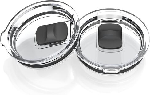 أغطية بديلة لغطاء الأكواب سعة 30/32 أونصة لأكواب YETI، كوب سعة 14/35 أونصة، عبوتان من أغطية الأكواب المقاومة للانسكاب أثناء السفر مع مفتاح منزلق مغناطيسي، خالية من مادة BPA in Kuwait