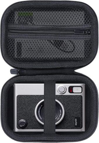 Storage Case Compatible with Fujifilm Instax Mini EVO Instant Camera (Black Case) in Saudi Arabia