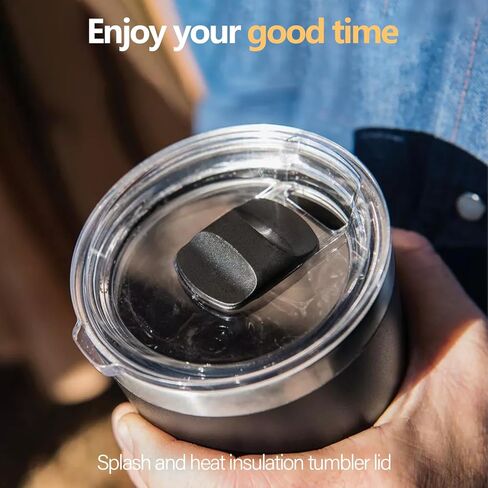 أغطية بديلة لغطاء الأكواب سعة 30/32 أونصة لأكواب YETI، كوب سعة 14/35 أونصة، عبوتان من أغطية الأكواب المقاومة للانسكاب أثناء السفر مع مفتاح منزلق مغناطيسي، خالية من مادة BPA in Kuwait