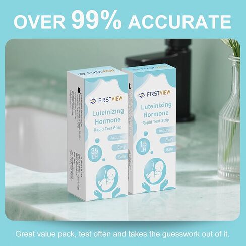 شرائط اختبار التبويض - 35 شريطًا، النتائج خلال 5 دقائق، شاشة واضحة، سهلة الاستخدام. in Kuwait