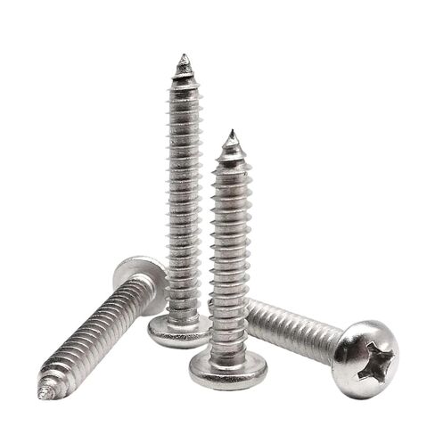 M4.2 M4.8 10/12/14/16-50 مللي متر 304 A2-70 الفولاذ المقاوم للصدأ الصليب عموم جولة مسمار لولبي الرأس 10 قطعة (45 مللي متر ، M4.8 10 قطعة) in Kuwait