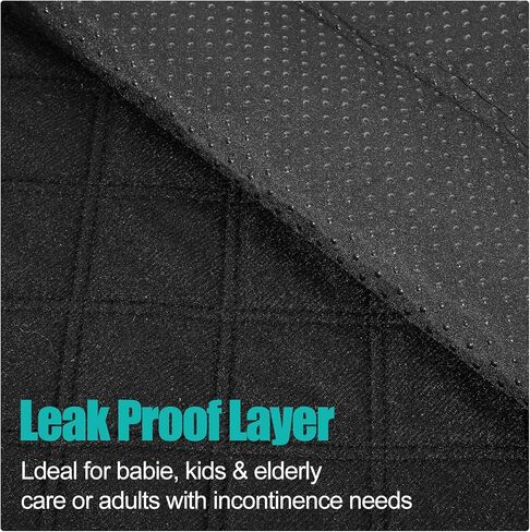 4 عبوات من وسادات الكراسي المقاومة للماء لسلس البول، وسادات حماية المقعد قابلة لإعادة الاستخدام مقاس 55.88 سم × 53.34 سم، غطاء مقعد واقي للكرسي قابل للغسل، وسادة ماصة لسلس البول غير قابلة للانزلاق للسرير والكرسي المتحرك والأطفال والحيوانات الأليفة in Kuwait