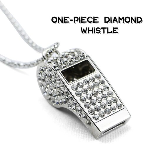 صفارة حبل معدنية من حجر الراين، صوت عالٍ كريستالي مع صفارة سلسلة للمدربين، والحكام، والمعلمين، والشرطة، وحارس الإنقاذ، والطوارئ، والرياضة، والكبار (فضي) in Kuwait