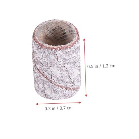 minkissy 200pcs Sanding Bands for Nail Art Manicure Sanding for Nail Polishing Easy to Use Suitable for Professionals and Enthusiasts in Saudi Arabia
