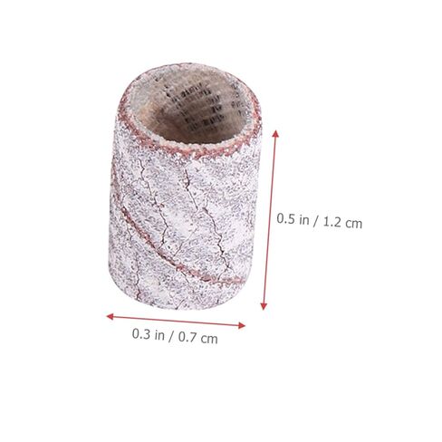 200pcs Sanding Bands for Nail Drill Set Fine Grit Sanding Bands Nail Art Easy to Use in Saudi Arabia
