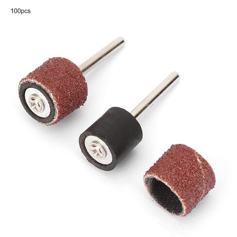 12mm Sandpaper Rings, Durability, Easy Installation, for Metalworking, Automotive, DIY Projects, Grinding, Polishing, Rusts Removal in Saudi Arabia