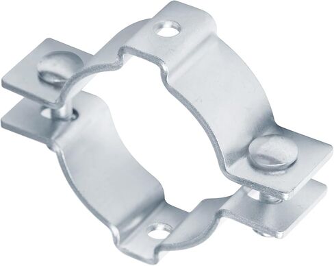 GBGS 4 Pack Sign تصاعد قوس لـ OD 2-3 / 8 "عمود الأنابيب المستديرة ، من الخلف إلى الخلف أجهزة دعم إشارة الشارع المعدنية in Saudi Arabia