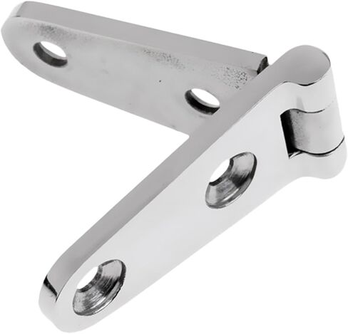 1 قطعة البحرية 316 الفولاذ المقاوم للصدأ 103x27 مللي متر الثقيلة يلقي قارب الباب حزام المفصلي 6 ثقوب مرآة البولندية in Kuwait