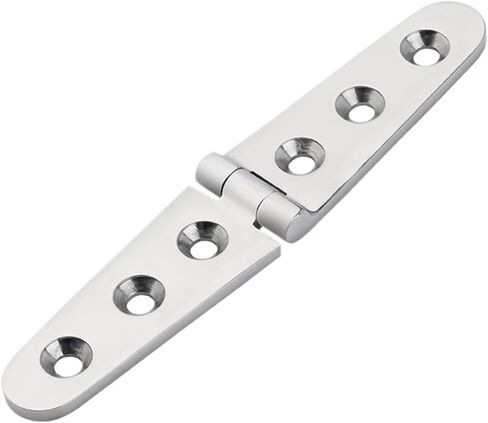 8 قطعة 30x152 مللي متر الفولاذ المقاوم للصدأ 316 حزام الباب المفصلي مع 6 ثقوب مرآة البولندية مركبة بحرية الأجهزة الصب in Kuwait