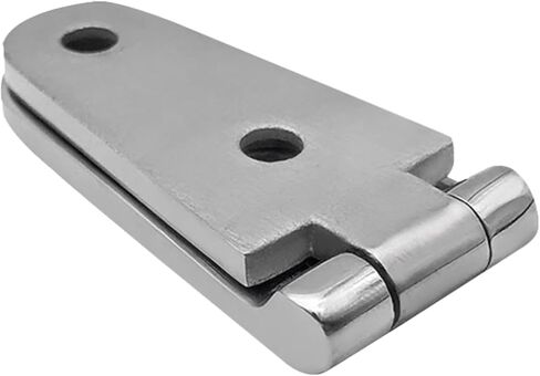 1 قطعة البحرية 316 الفولاذ المقاوم للصدأ 103x27 مللي متر الثقيلة يلقي قارب الباب حزام المفصلي 6 ثقوب مرآة البولندية in Kuwait