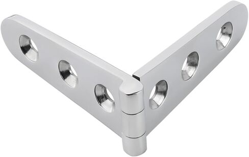 8 قطعة 30x152 مللي متر الفولاذ المقاوم للصدأ 316 حزام الباب المفصلي مع 6 ثقوب مرآة البولندية مركبة بحرية الأجهزة الصب in Kuwait