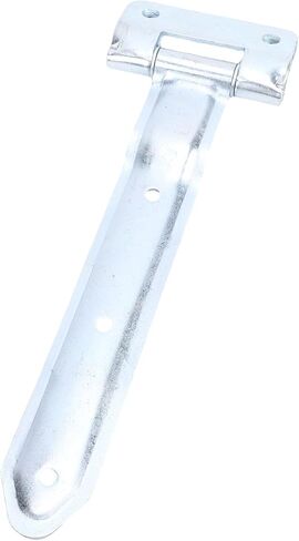 Fabater Trailer Door Strap Hinge, 12 Inch Metal Offset Design Universal Fit Bent Strap Hinge, Offset Bent with Rugged Construction for Side Door Enclosed Trailers RVs Cargo Utility in Saudi Arabia