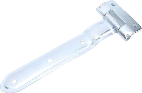 Fabater Trailer Door Strap Hinge, 12 Inch Metal Offset Design Universal Fit Bent Strap Hinge, Offset Bent with Rugged Construction for Side Door Enclosed Trailers RVs Cargo Utility in Saudi Arabia