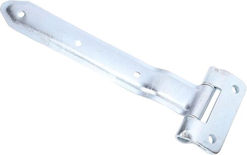 Fabater Trailer Door Strap Hinge, 12 Inch Metal Offset Design Universal Fit Bent Strap Hinge, Offset Bent with Rugged Construction for Side Door Enclosed Trailers RVs Cargo Utility in Saudi Arabia