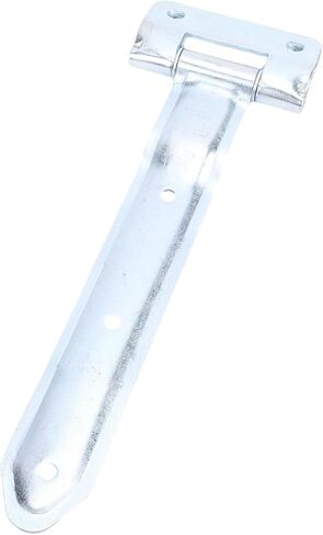 Fabater Trailer Door Strap Hinge, 12 Inch Metal Offset Design Universal Fit Bent Strap Hinge, Offset Bent with Rugged Construction for Side Door Enclosed Trailers RVs Cargo Utility in Saudi Arabia