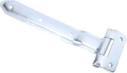 Fabater Trailer Door Strap Hinge, 12 Inch Metal Offset Design Universal Fit Bent Strap Hinge, Offset Bent with Rugged Construction for Side Door Enclosed Trailers RVs Cargo Utility in Saudi Arabia