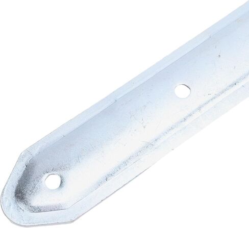 Fabater Trailer Door Strap Hinge, 12 Inch Metal Offset Design Universal Fit Bent Strap Hinge, Offset Bent with Rugged Construction for Side Door Enclosed Trailers RVs Cargo Utility in Saudi Arabia