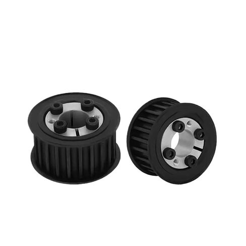 HTD8M 20Teeth Timing Pulley Keyless Bushing Bore 8-20mm Belt Width 25/30mm 1Pcs(Bore 14mm,32mm (for Belt 30mm)) in Saudi Arabia