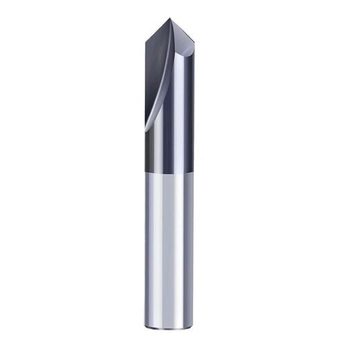 10pcs Chamfer End Mill 90 Degrees 6mm Shank V Groove Router Bit 2 Flute Cutter Carbide CNC Milling in Saudi Arabia