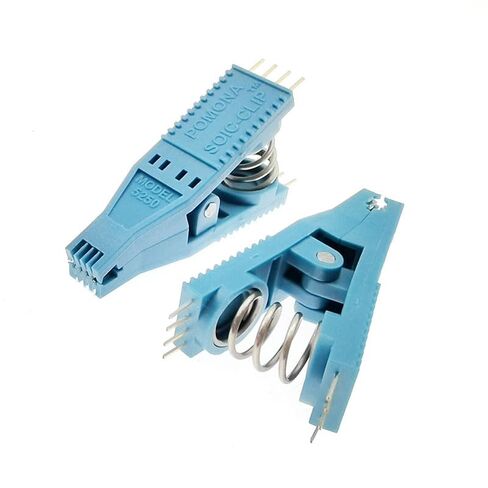 2 قطعة إلكترونيات 5250 مشبك اختبار SOIC ذو 8 دبابيس مع تباعد الرصاص 0.1 بوصة in Kuwait