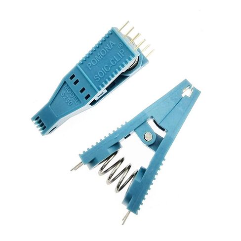 2 قطعة إلكترونيات 5250 مشبك اختبار SOIC ذو 8 دبابيس مع تباعد الرصاص 0.1 بوصة in Kuwait