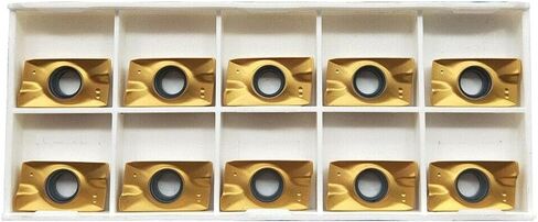 C20-20-120L Indexable Chamfer End Mill Cutter Set With 10 APKT1604 Carbide Inserts For For Cast Iron Processing, Semi-finishing And Finishing Results, 20Mm Shank Diameter, 45 Degree Angle in Saudi Arabia