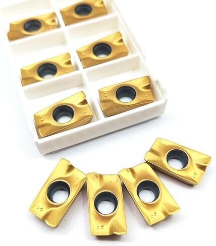 C20-20-120L Indexable Chamfer End Mill Cutter Set With 10 APKT1604 Carbide Inserts For For Cast Iron Processing, Semi-finishing And Finishing Results, 20Mm Shank Diameter, 45 Degree Angle in Saudi Arabia