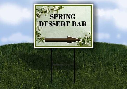 شريط حلوى الربيع، زهور الربيع، سهام اتجاهية باللون الأخضر المريمية، إطار مزدوج الجوانب مقاس 23 × 23 بوصة. in Kuwait