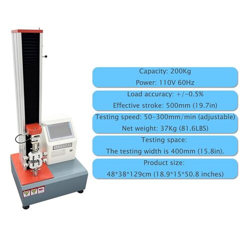 200Kg Tensile Testing Machine Universal Tensile Tester 110V in Saudi Arabia