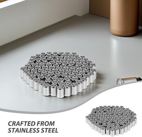 Mobestech 100Pcs Hydraulic Hose Fitting Ferrules Stainless Steel High Pressure Hose Sleeve Crimp Sleeves Pipe Couplings for End Repair and Tube Fittings in Saudi Arabia