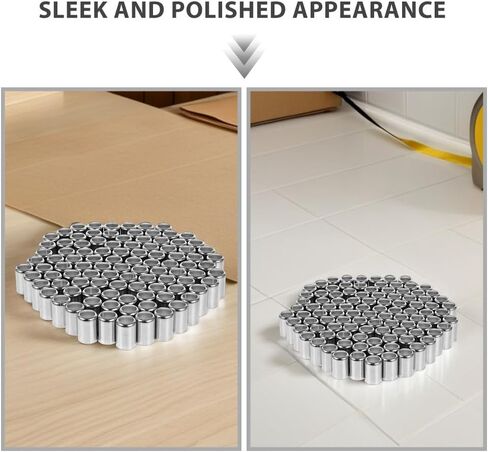 Mobestech 100Pcs Hydraulic Hose Fitting Ferrules Stainless Steel High Pressure Hose Sleeve Crimp Sleeves Pipe Couplings for End Repair and Tube Fittings in Saudi Arabia