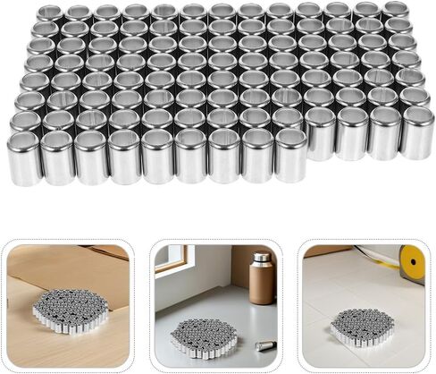 Mobestech 100Pcs Hydraulic Hose Fitting Ferrules Stainless Steel High Pressure Hose Sleeve Crimp Sleeves Pipe Couplings for End Repair and Tube Fittings in Saudi Arabia