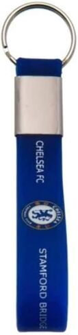 Chelsea FC Silicone Keyring (One Size) (Blue) in Saudi Arabia