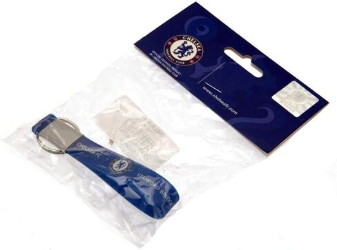 Chelsea FC Silicone Keyring (One Size) (Blue) in Saudi Arabia