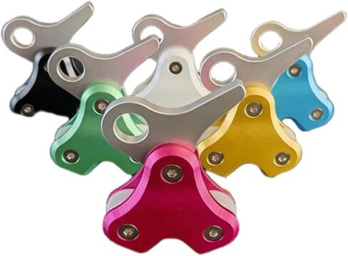 Scuba Diving Pulley Diving Equipment Free Diving Lightweight Portable Metal Rope Retractor, Pink in Saudi Arabia