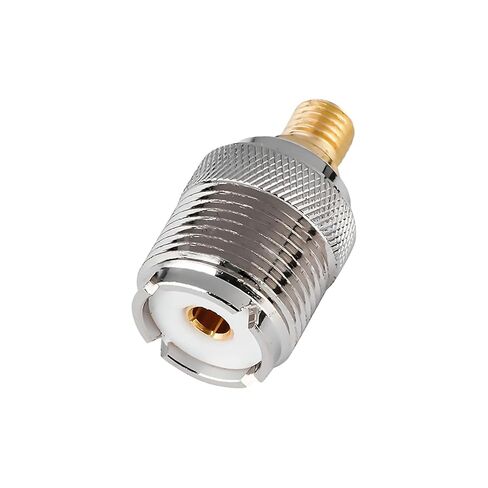 Fengpeng UHF SO239 أنثى إلى شقة M6 موصل هوائي السيارة RF محول محوري ل GP328 GP88 جهاز لاسلكي محمول in Kuwait