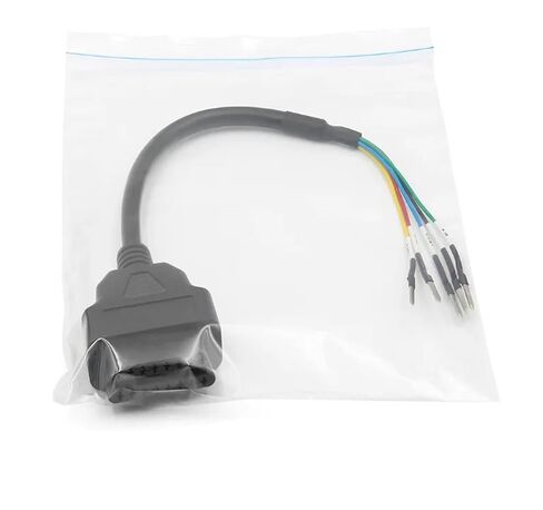 Fengpeng obdii 16 دبوس obd obd2 أنثى k خط يمكن البلوز تستر موصل سيارة التشخيص تمديد وصلة كابل ضفيرة in Kuwait