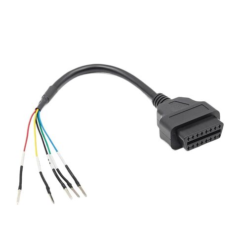 Fengpeng obdii 16 دبوس obd obd2 أنثى k خط يمكن البلوز تستر موصل سيارة التشخيص تمديد وصلة كابل ضفيرة in Kuwait