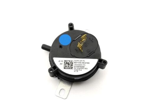 9371VO-HS-0160 0130F00481 مفتاح ضغط الهواء للفرن -0.10 PF، بديل لـ Goodman OEM in Saudi Arabia