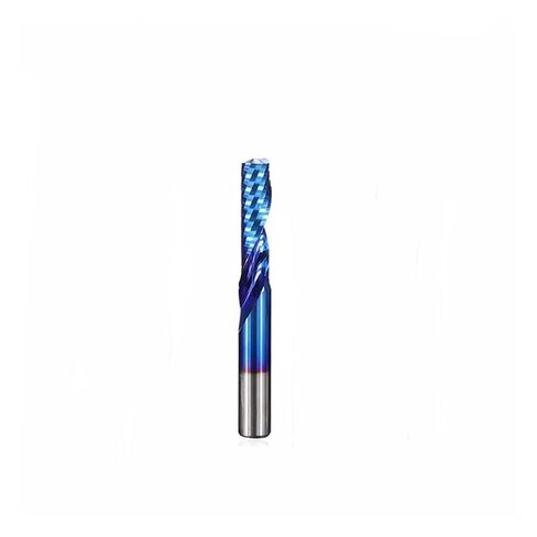 1pcs Single Flute Milling Cutter Bit Tungsten Carbide Spiral CNC Router 3.175mm-12mm End Mill for Cutting Aluminum Copper in Saudi Arabia
