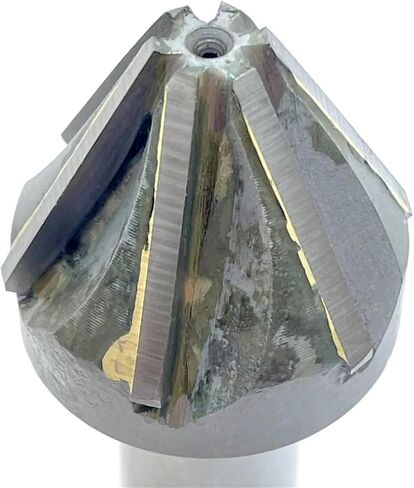 1pcs 60/90 Degrees Chamfering Countersink Drill Bit 16-60mm Cutting Diameter Chamfer Milling Cutter with Brazing Carbide Blade TCT Straight Shank Deburring End Mill(30mm-60degree) in Saudi Arabia