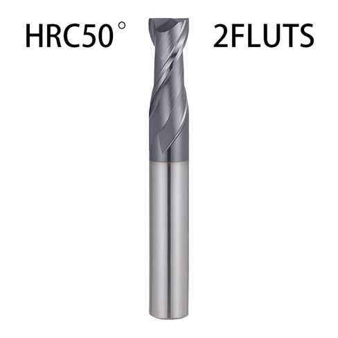 CNC Carbide End Mills Solid Mill 2 3 4 Flute Tungsten Spiral Router Bits Bit HRC50 55 65 in Saudi Arabia