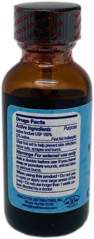 صبغة الدكتورة سناء اليود. مطهر للإسعافات الأولية. يمنع العدوى في الخدوش البسيطة والجروح والكدمات والحروق. 1 فلوريدا أوقية. in Kuwait