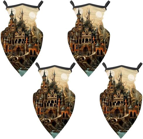 4 قطع غطاء وجه برقبة الدب للحماية من أشعة الشمس بعامل حماية من أشعة الشمس 50+ قناع وجه للأشعة فوق البنفسجية عاكس للرجال والنساء لصيد الأسماك وركوب الدراجات والمشي لمسافات طويلة in Kuwait