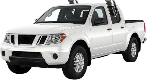 Precut Windows Tint Film All Sides Cars Sun Blocking Protection Privacy Anti Shatter Glass 2 Ply Film Any Tint Shade kit for Nissan Frontier Crew 2005-2021 in Saudi Arabia