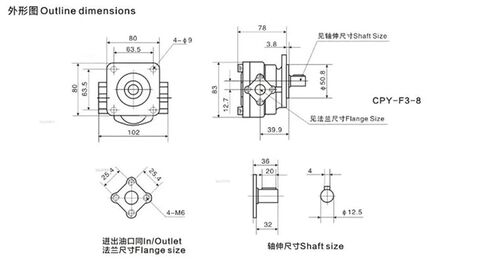 Hydraulic Gear Pump GPY-6R GPY-7R GPY-8R Shimadzu Type High Pressure Oil GPY(GPY-7R) in Saudi Arabia