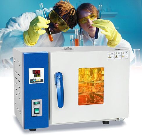 Constant Temperature Blast Drying Oven,Digital Bench Top Lab Oven, 600W Forced Air Convection Tool,for Curing & Drying (Stainlesssteel) in Saudi Arabia