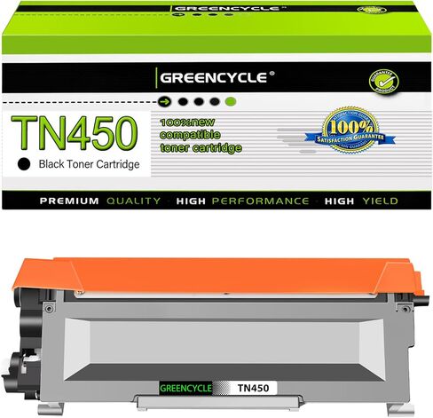 عبوة واحدة من خرطوشة الحبر الأسود TN350 TN-350 من Greencycle متوافقة مع طابعات Brother HL-2070N HL-2040 MFC-7420 MFC-7820n intellifax-2820 Intellifax-2920 DCP-7020 MFC-7220 in Kuwait